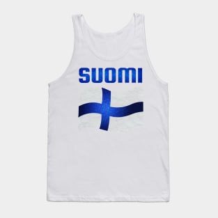 Suomi Finland suomenlippu Tank Top